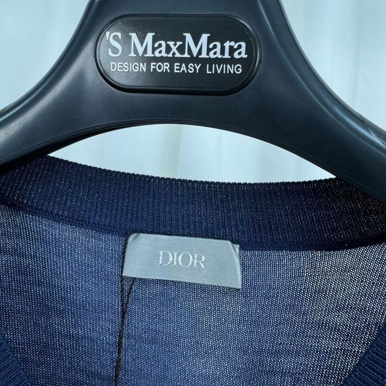 Dior Dior Co-branded old flower embroidered wool sweater Size US M / EU 48-50 / 2 - 5 Thumbnail