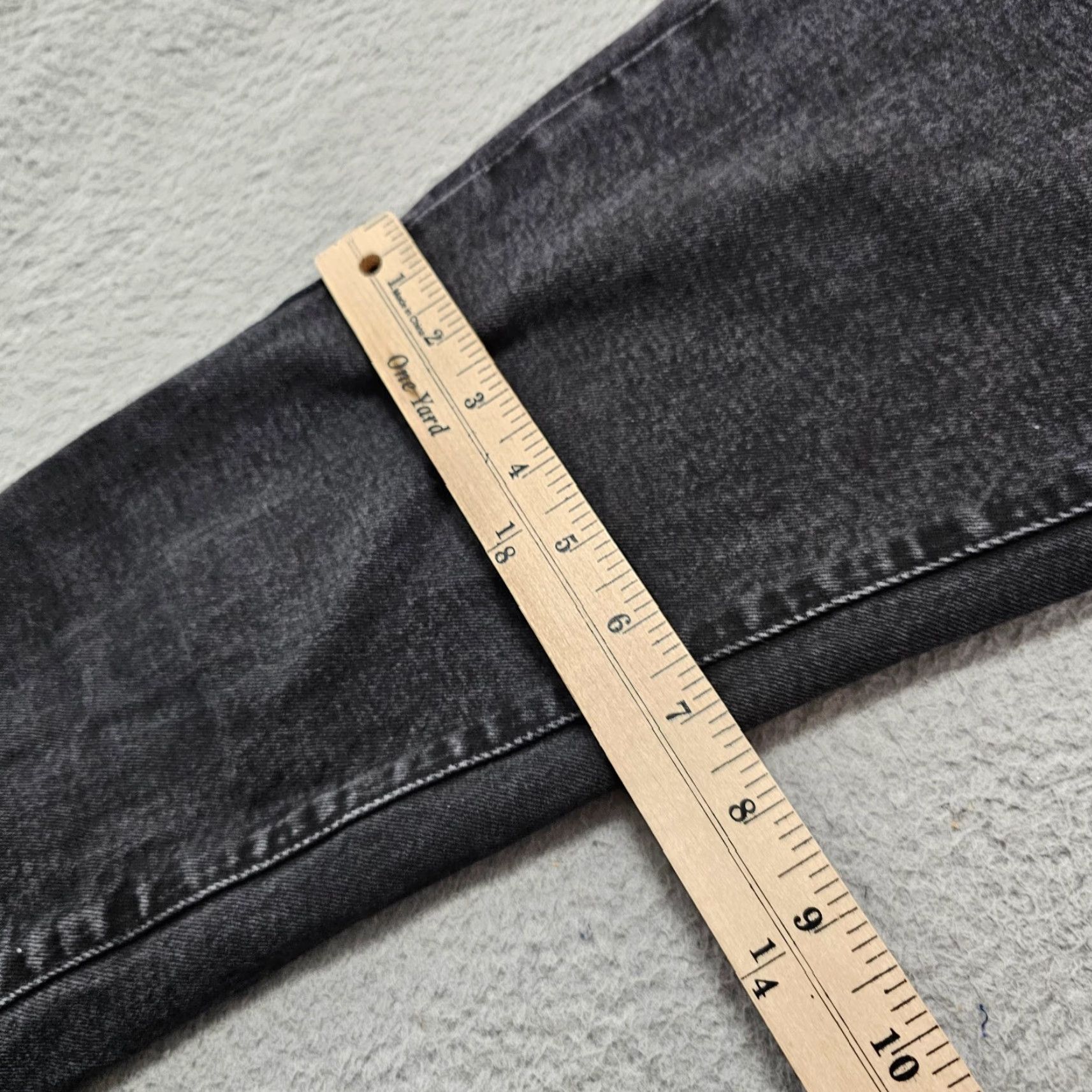 Levi's Levi's Jeans Slim 511 Mens 29x26 Black Distressed Stretch Denim 5-Pocket Size US 29 - 6 Thumbnail