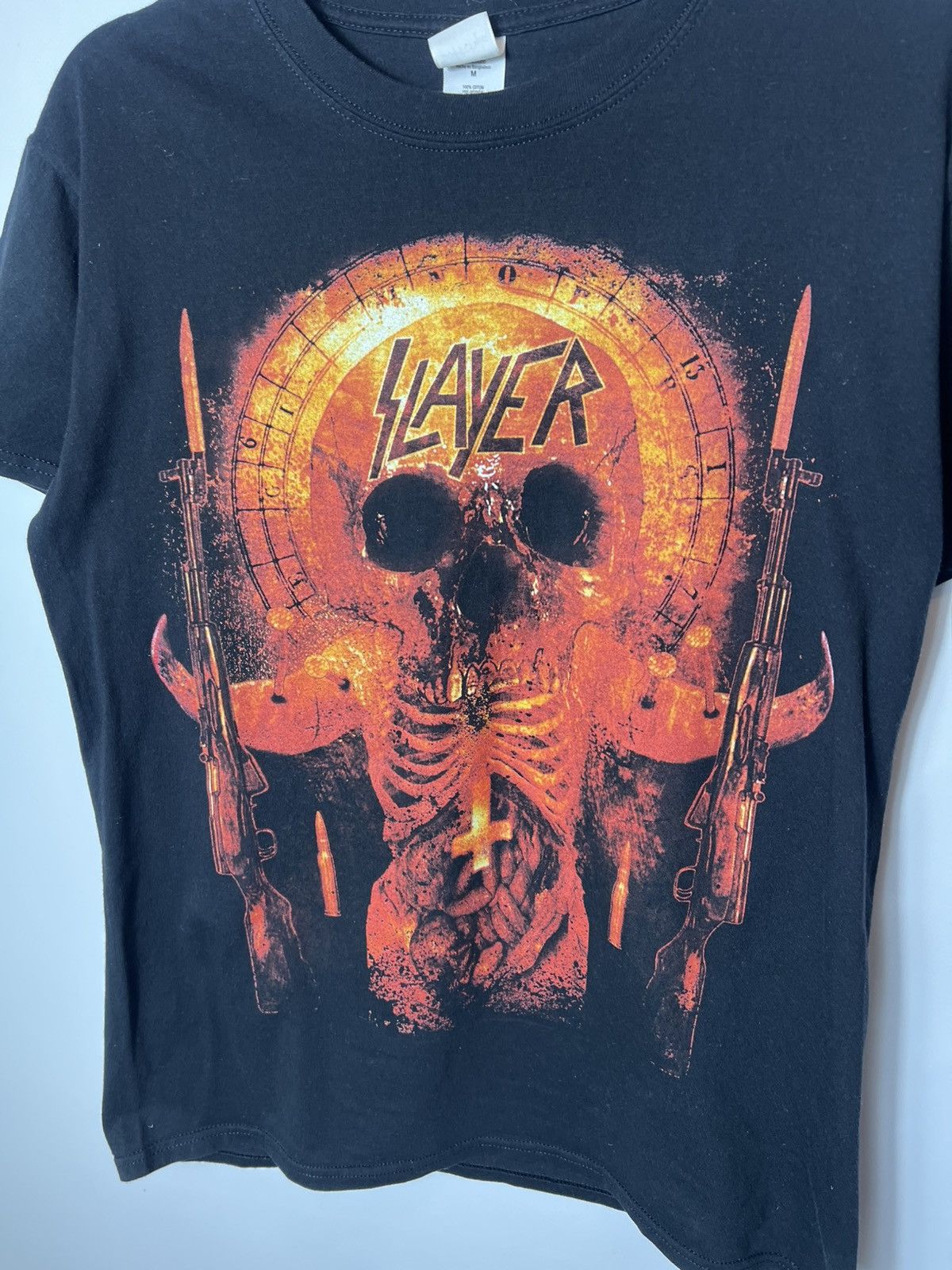 Slayer Vintage band rock Slayer world painted blood Tour T-shirt Size US M / EU 48-50 / 2 - 3 Thumbnail