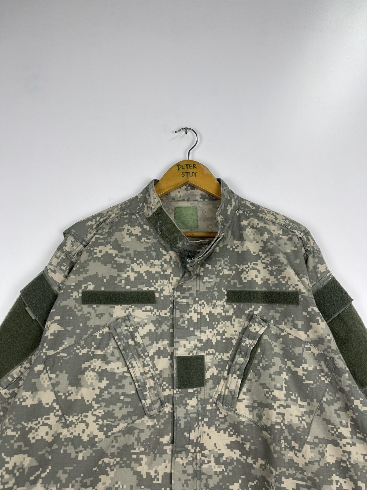 Vintage Vintage US Army Digital Camo Jacket Size US XL / EU 56 / 4 - 6 Thumbnail
