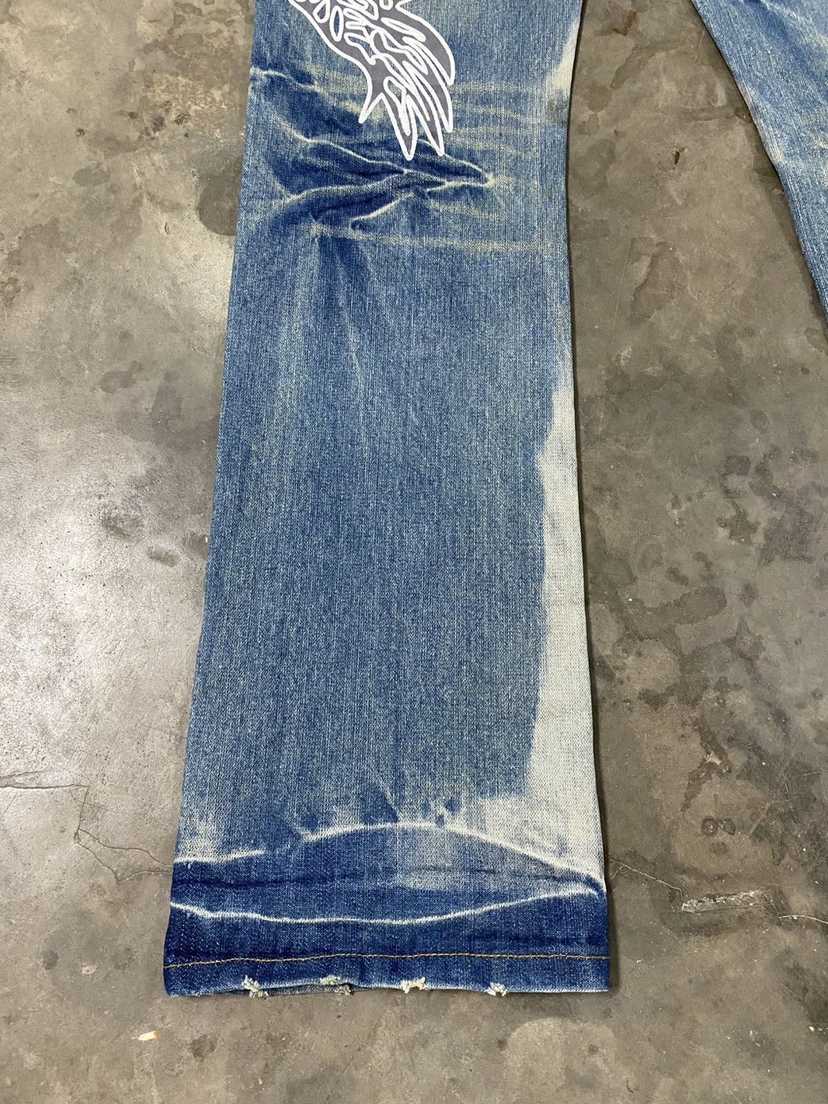Hysteric Glamour × If Six Was Nine × Japanese Brand Flare Jeans Japan Limited Distressed Vintage act190 Size US 32 / EU 48 - 3 Thumbnail