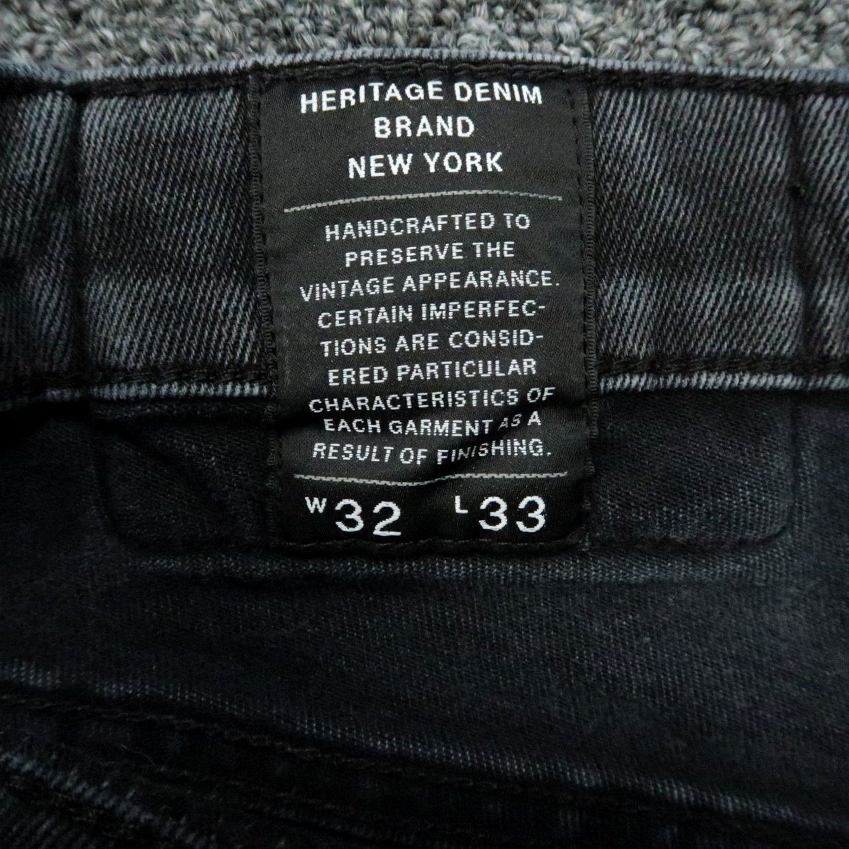 Cult Of Individuality VINTAGE Cult of Individuality Jeans Mens 32x33 Black Rocker Slim 5-Pocket Denim Straight Size US 32 / EU 48 - 4 Thumbnail