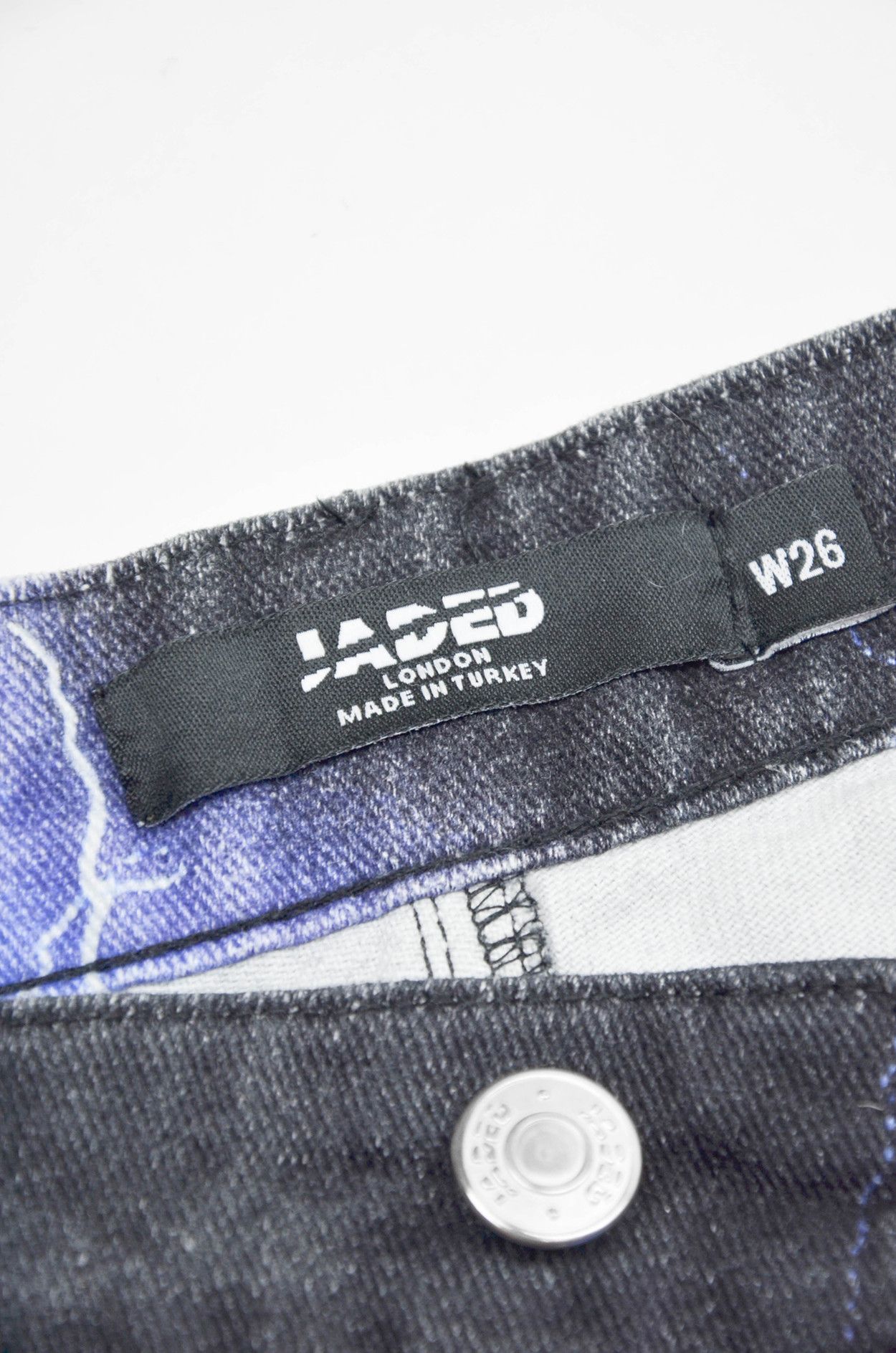 Jaded London Jaded London Lightning Boyfriend Jeans – W26 Size 26" / US 2 / IT 38 - 9 Thumbnail