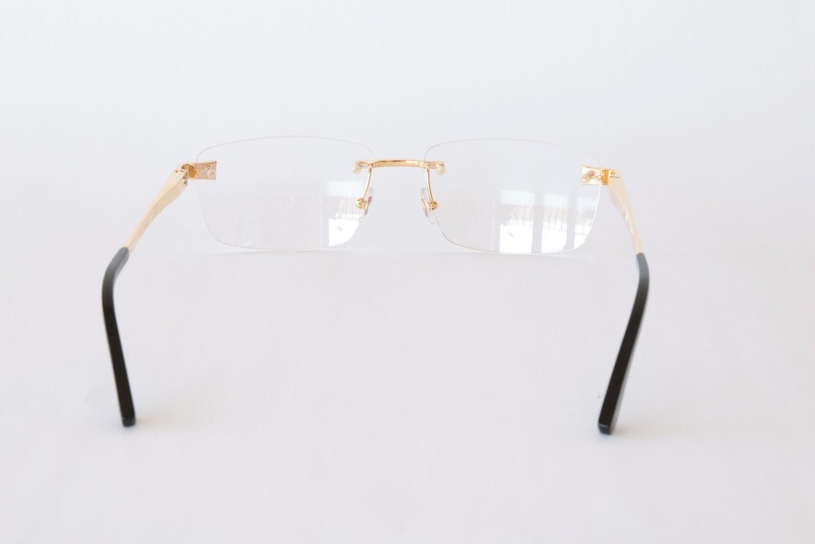 Cartier New Cartier eyewear optical eyeglasses gold CT0201O 001 Size ONE SIZE - 6 Thumbnail