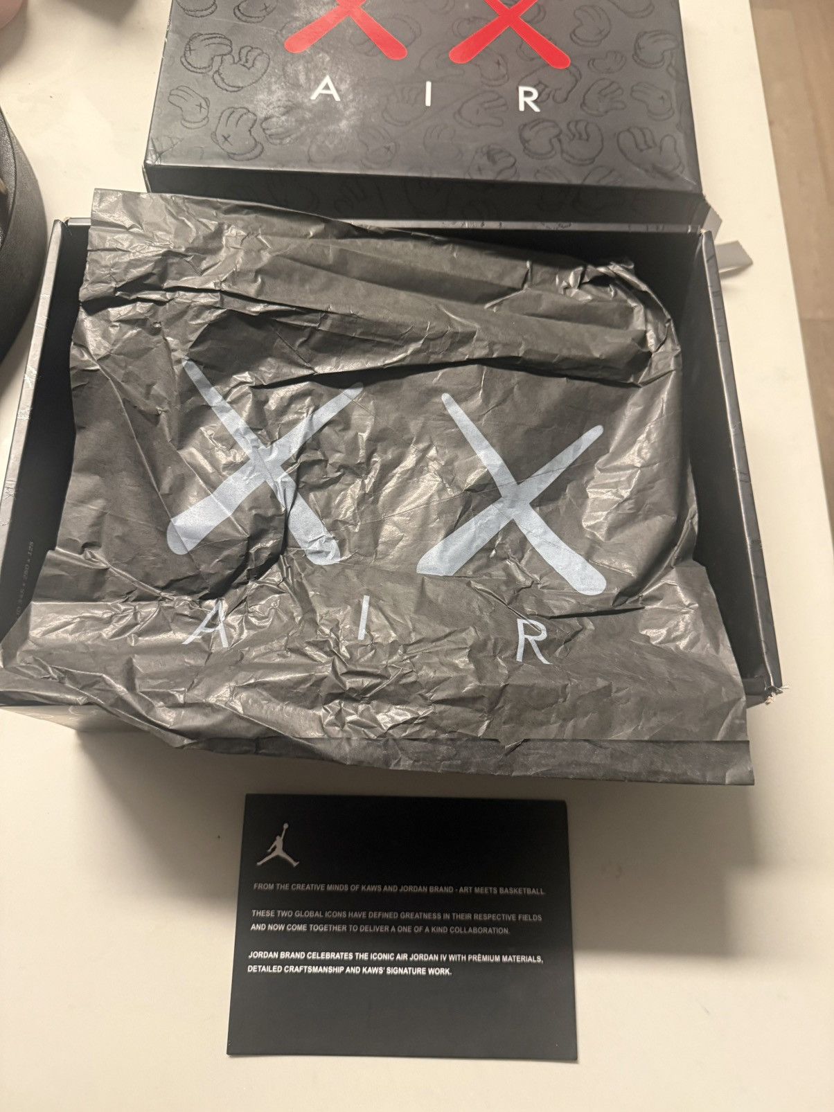 Jordan Brand × Kaws KAWS X JORDAN 4 RETRO 'COOL GREY' Size US 10 / EU 43 - 3 Thumbnail