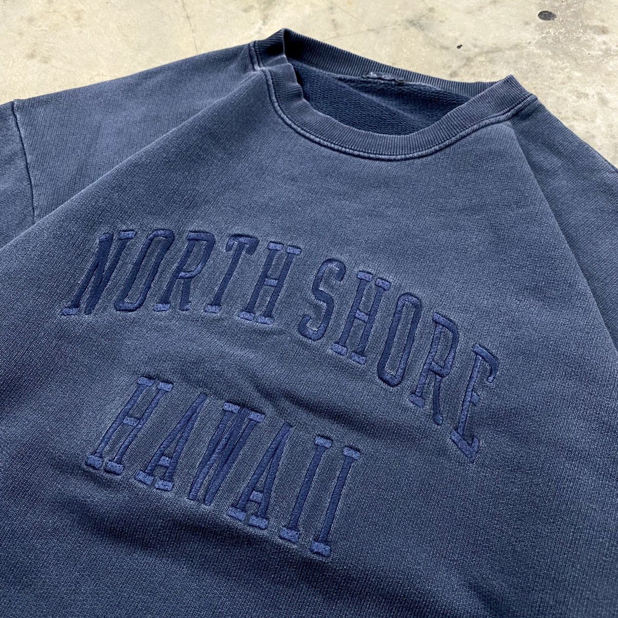 Vintage y2k Northshore Hawaii Washed Heavyweight Crewneck Size US L / EU 52-54 / 3 - 2 Thumbnail