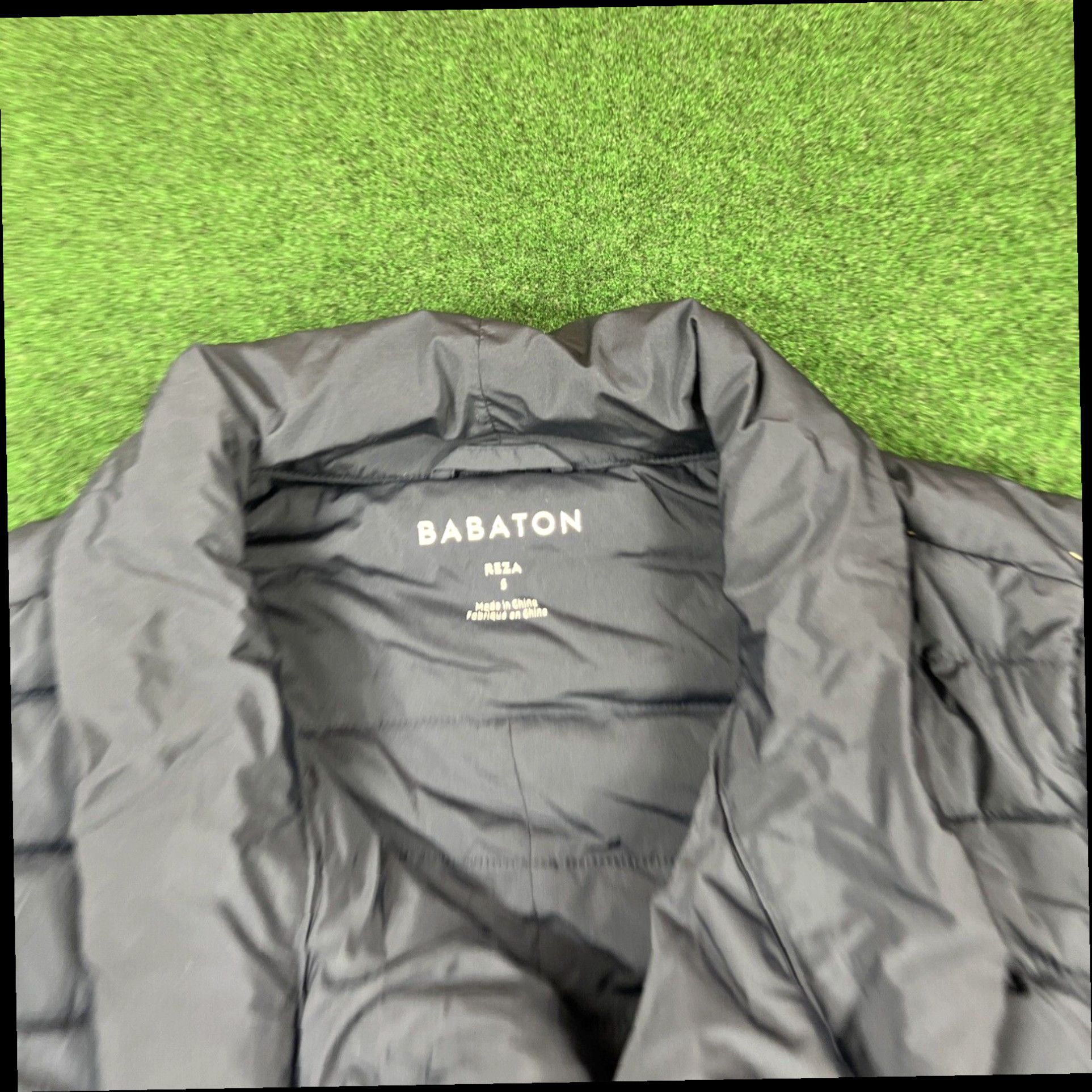 Vintage Babaton Aritzia Reza Goose Down Filled Puffer Jacket Coat Navy Small Size S / US 4 / IT 40 - 3 Thumbnail