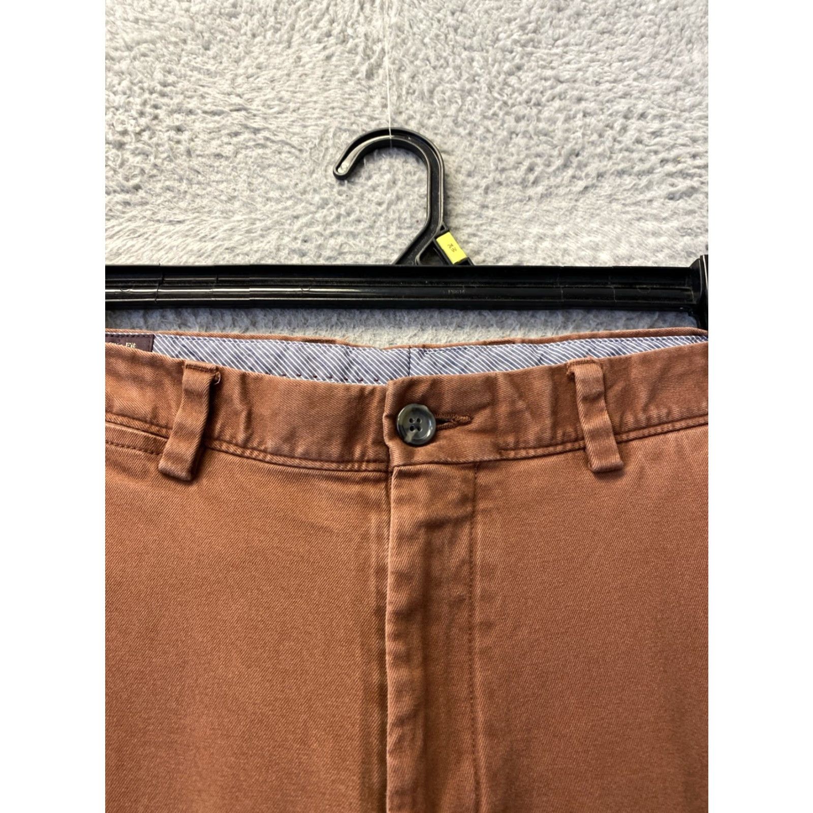 Vintage Johnson And Murphy Chino Pants Men 32x32 Brown Regular Fit Pants Size US 32 / EU 48 - 2 Thumbnail