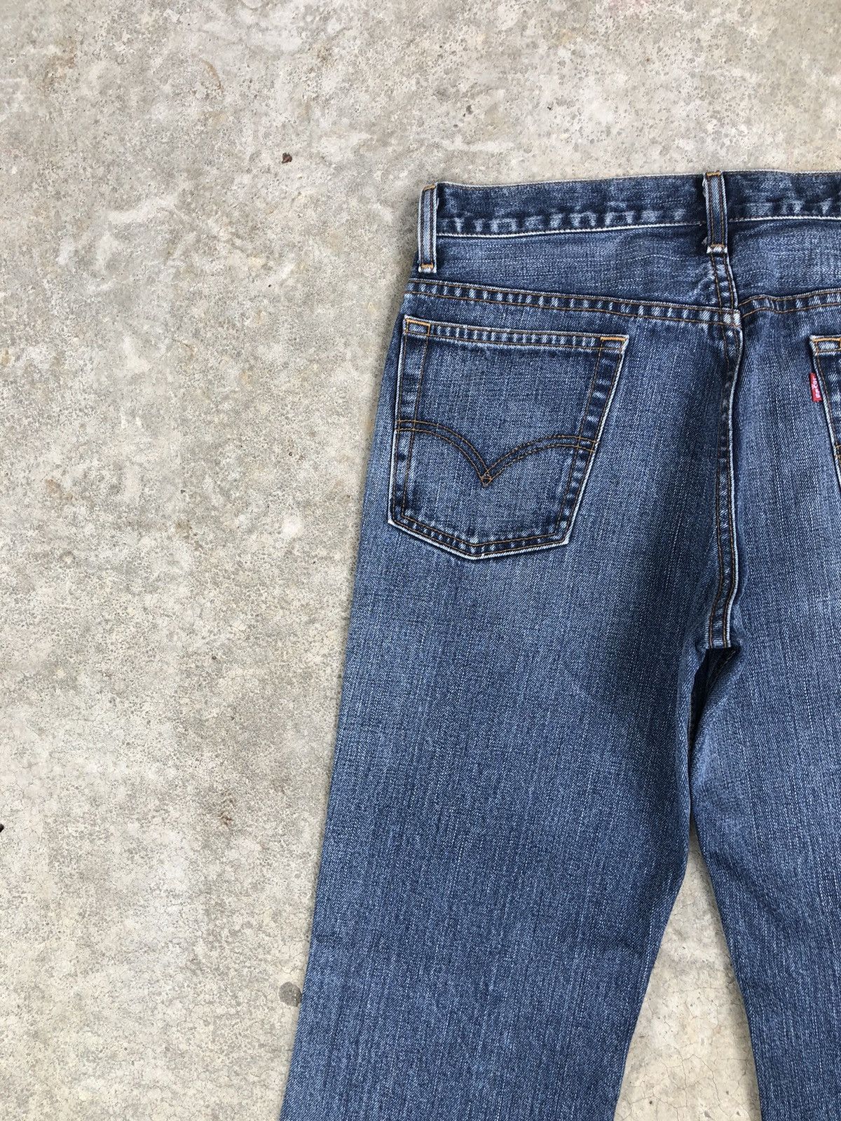 If Six Was Nine Levi’s 517 Flared Jeans Distressed Jeans Size US 30 / EU 46 - 9 Thumbnail