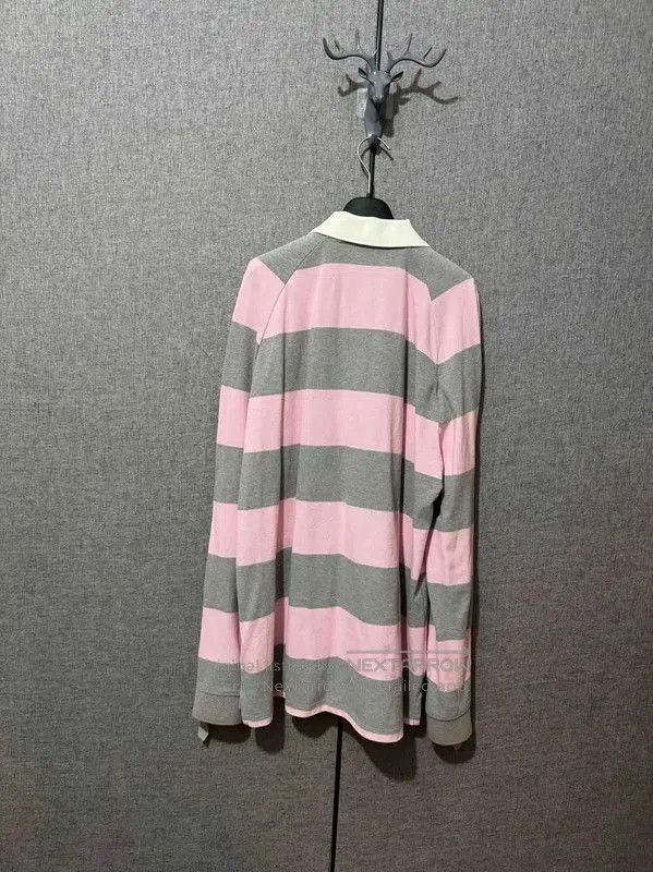 Burberry Burberry Color Block Long Sleeve Polo Shirt. Size US L / EU 52-54 / 3 - 2 Thumbnail