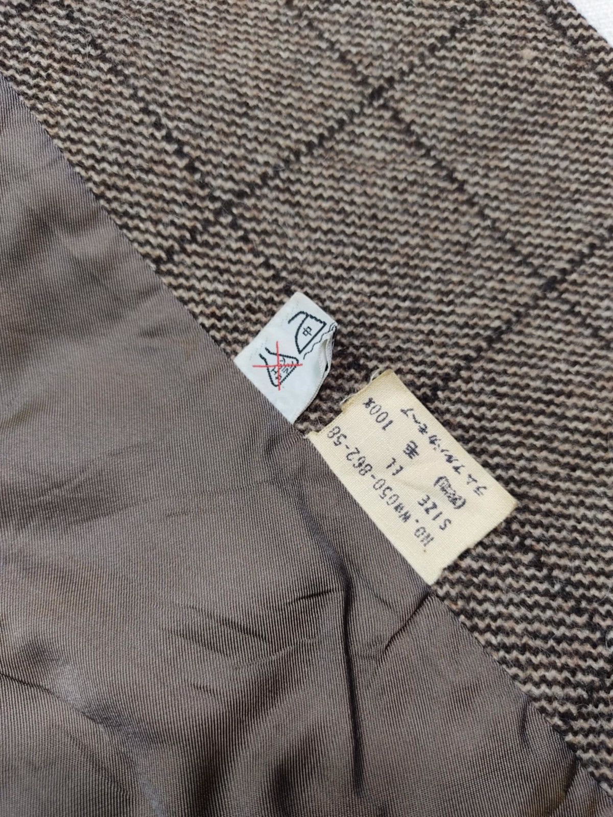 Burberry Vintage 80s BURBERRYS Nova Check Wool Trench Coat Size US XL / EU 56 / 4 - 7 Thumbnail