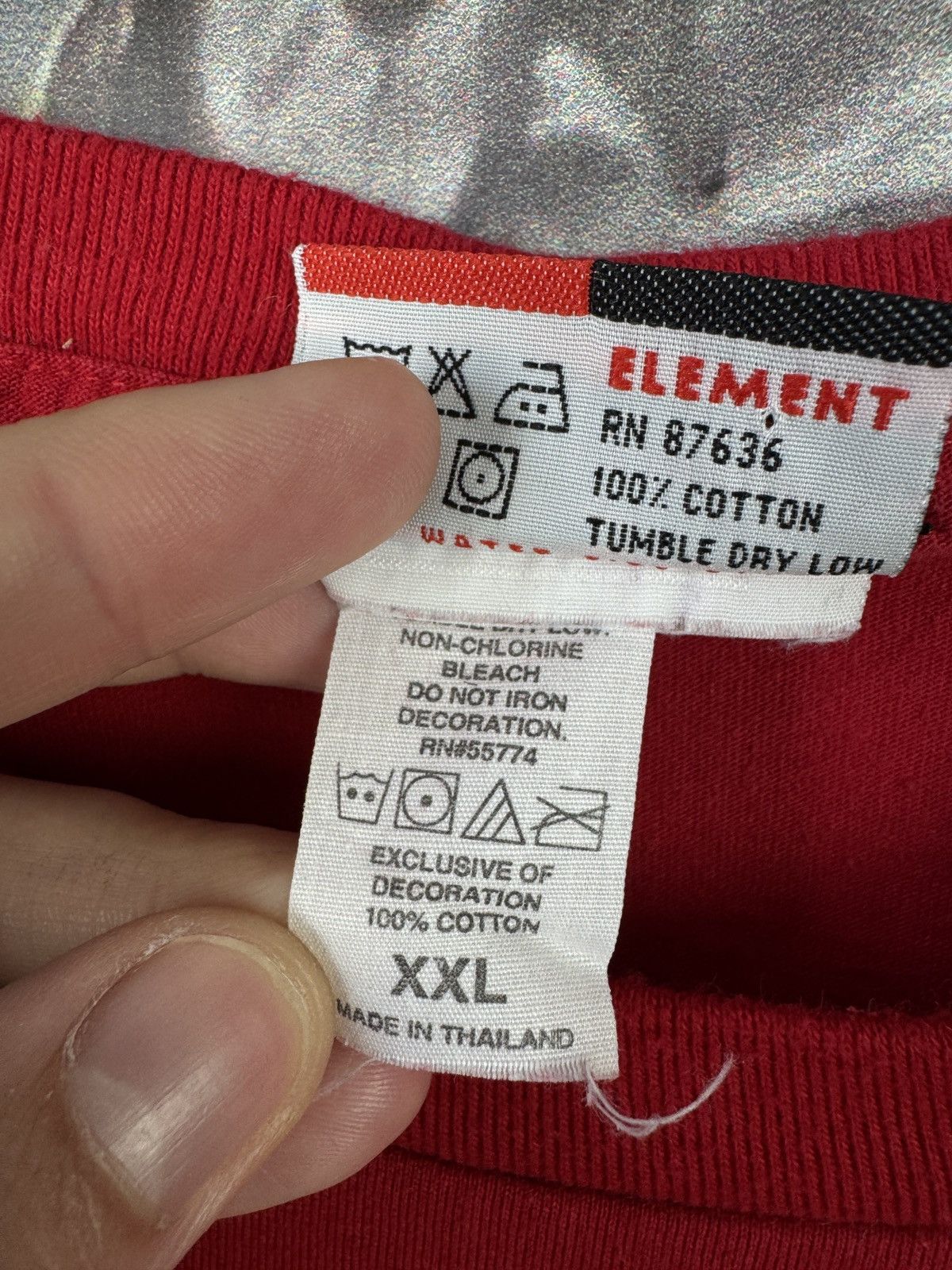 Element Men’s Element T-Shirt Wind Water Fire Earth Size XXL Size US XXL / EU 58 / 5 - 8 Thumbnail