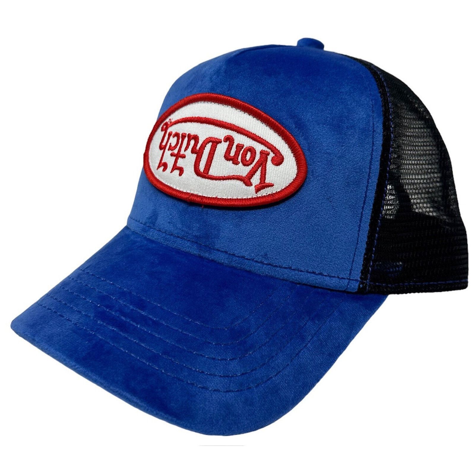 Von Dutch Von Dutch trucker hat blue sparkle glitter | Grailed