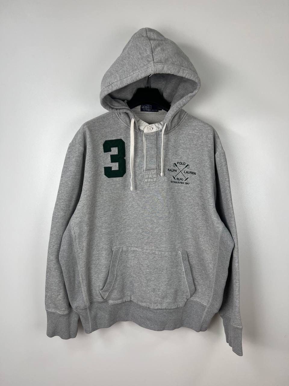 Polo Ralph Lauren Polo Ralph Lauren 3 vintage hoodie size XL Size US XL / EU 56 / 4 - 1 Thumbnail