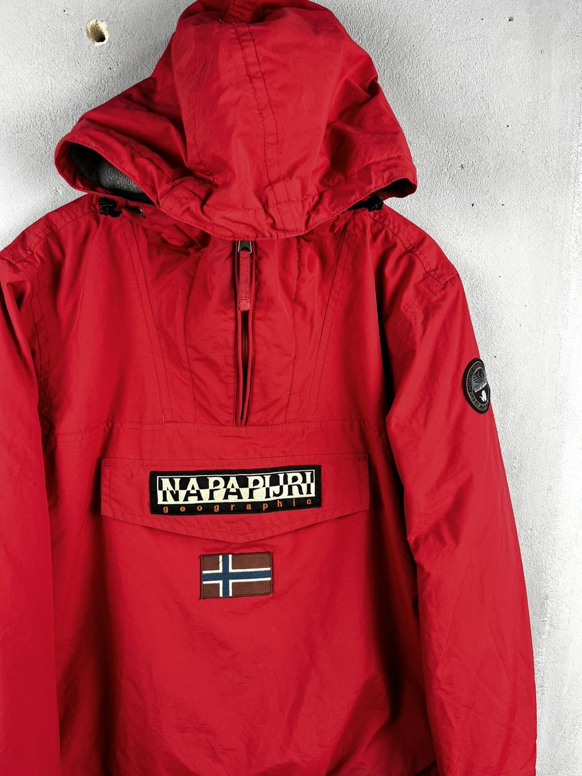 Napapijri Napapijri Rainforest Winter Men's Anorak Red Jacket Size US L / EU 52-54 / 3 - 2 Thumbnail