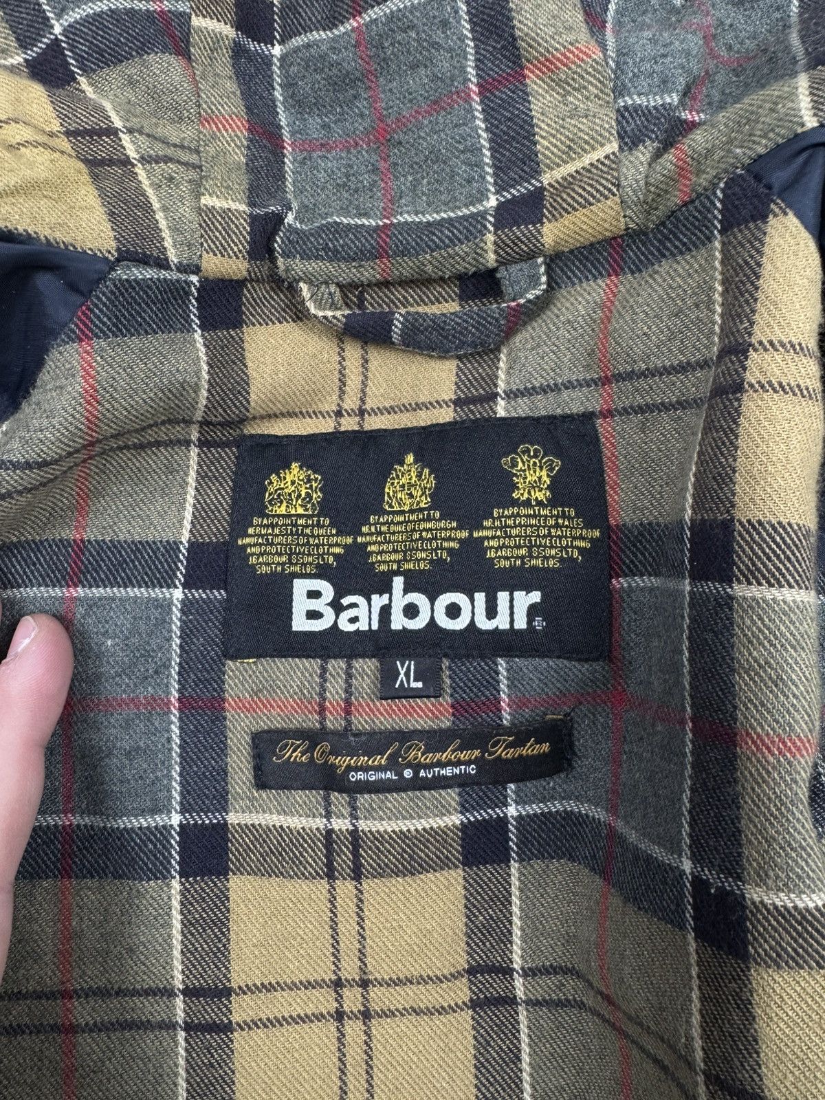 Barbour Vintage Barbour Waxed Parkas Jacket Navy Blue size XL Size US XL / EU 56 / 4 - 11 Thumbnail