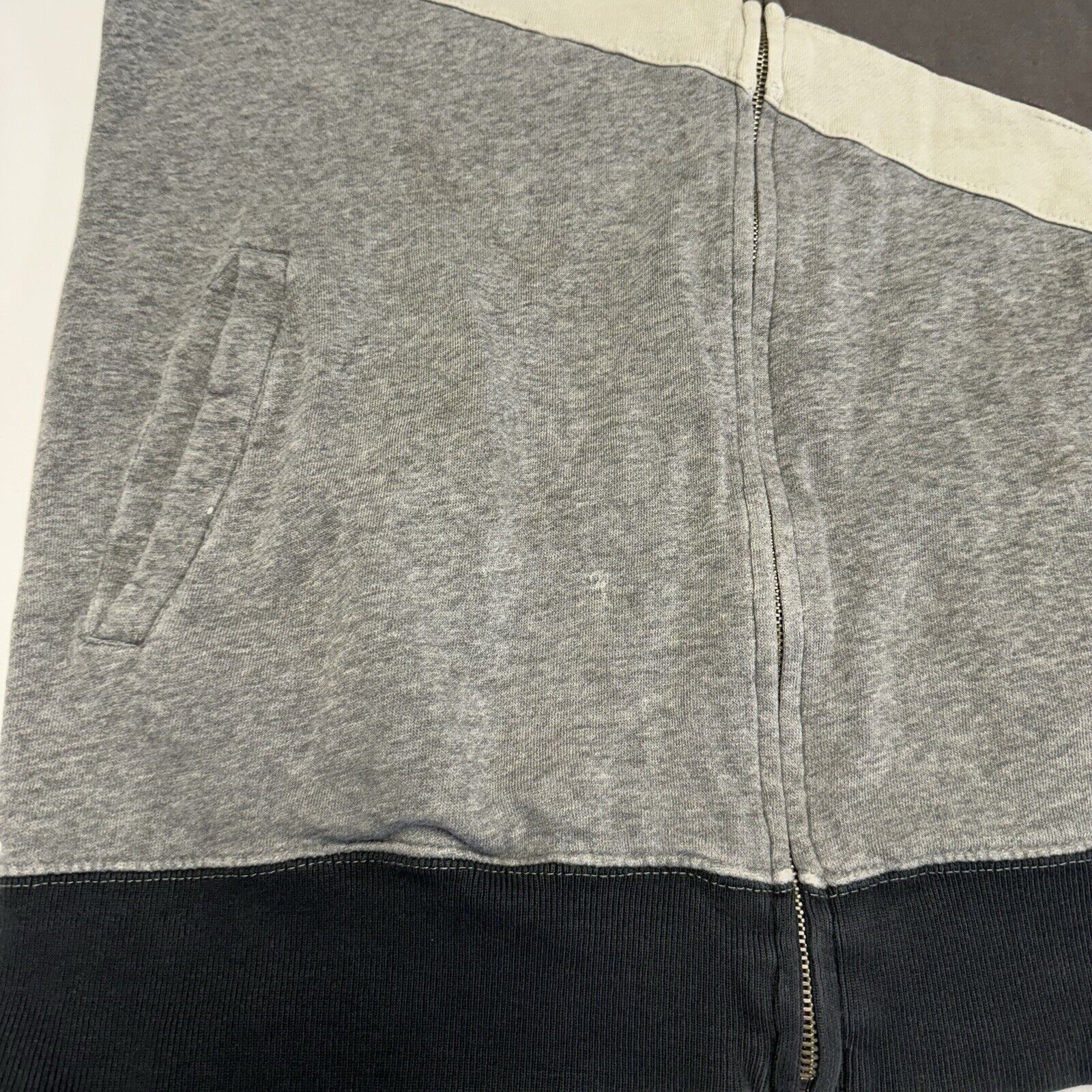 Hang Ten Hang Ten Hoodie Mens Medium Gray Full Zip Surf Skate Streetw Size US M / EU 48-50 / 2 - 9 Thumbnail