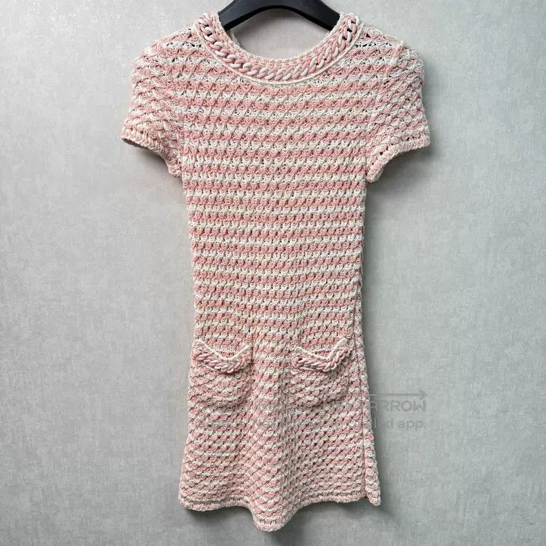 Chanel Chanel Knitted Chain Dress Size XS / US 0-2 / IT 36-38 - 4 Thumbnail