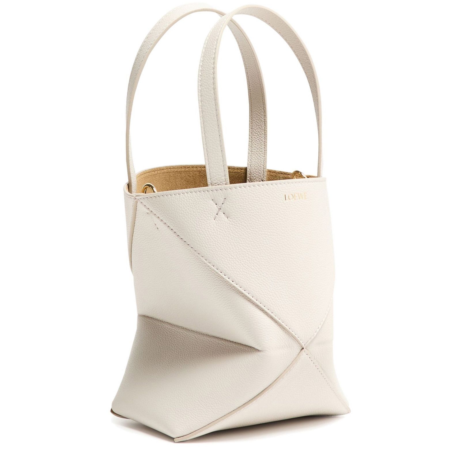 Loewe LOEWE Puzzle Mini Fold Light Ghost Leather Tote Bag New & Au Size ONE SIZE - 2 Thumbnail