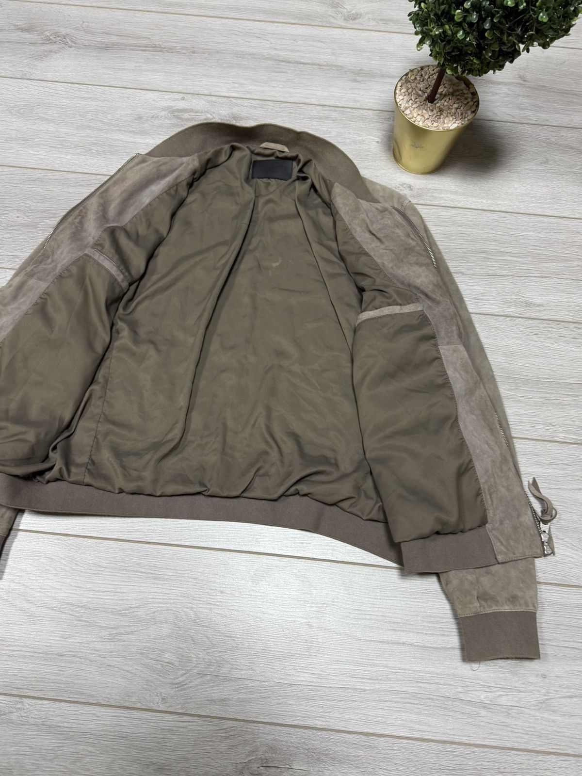 Allsaints Allsaints Kemble suede bomber leather jacket zip Size US XXL / EU 58 / 5 - 10 Thumbnail