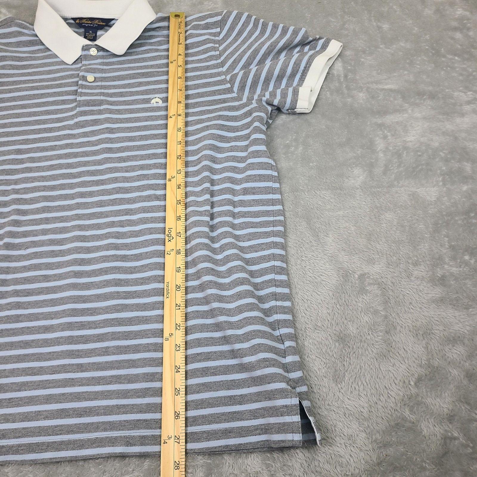 Brooks Brothers Brooks Brothers Golden Fleece Original Fit Stretch Supima Po Size US XL / EU 56 / 4 - 7 Thumbnail