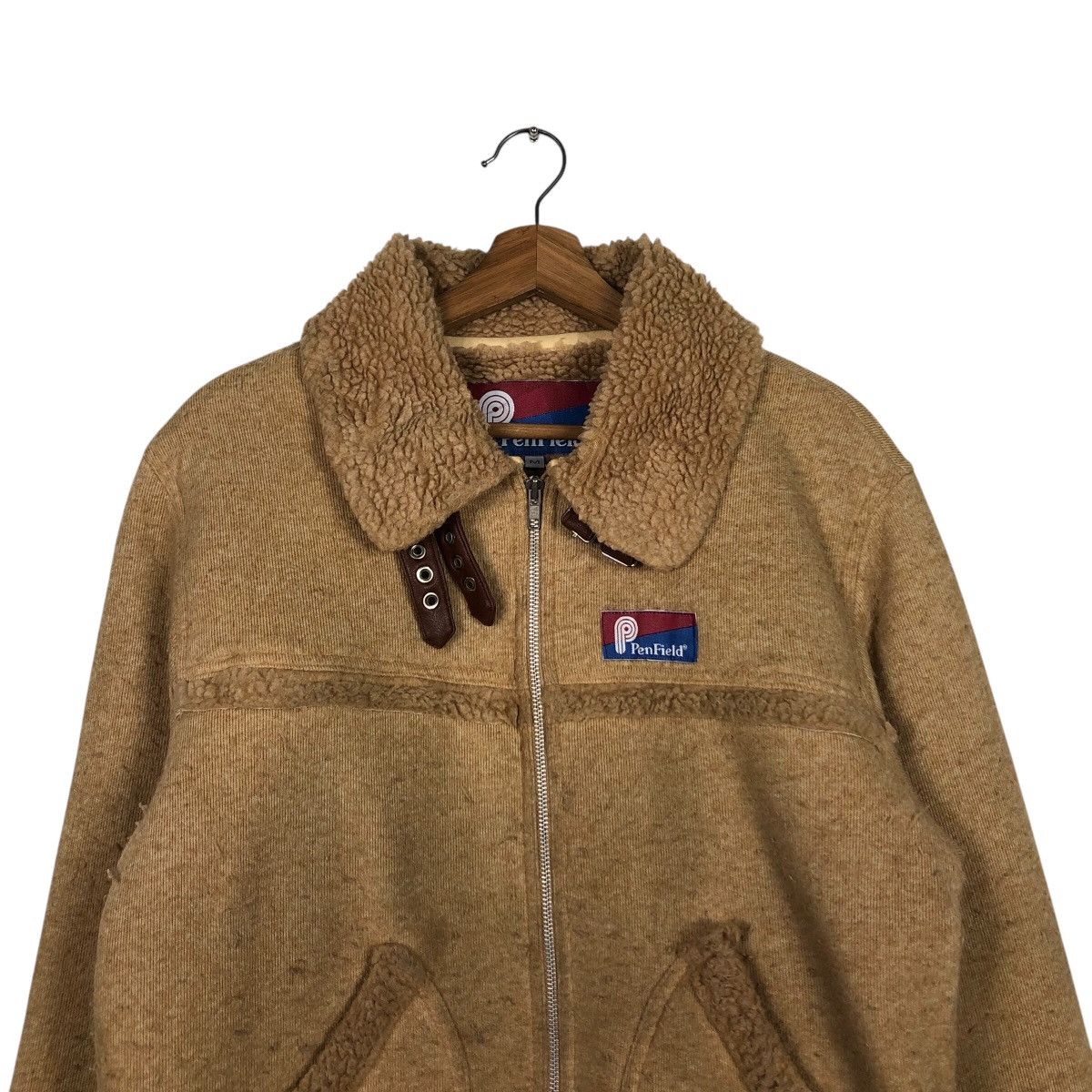 Japanese Brand 📌Vintage Dip Pile Sherpa Fleece Jacket Penfield Size US M / EU 48-50 / 2 - 4 Thumbnail