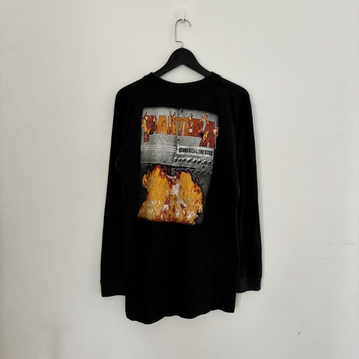 Other Vintage '00 Pantera Tour Tshirt Longsleeve Size US XL / EU 56 / 4 - 2 Thumbnail