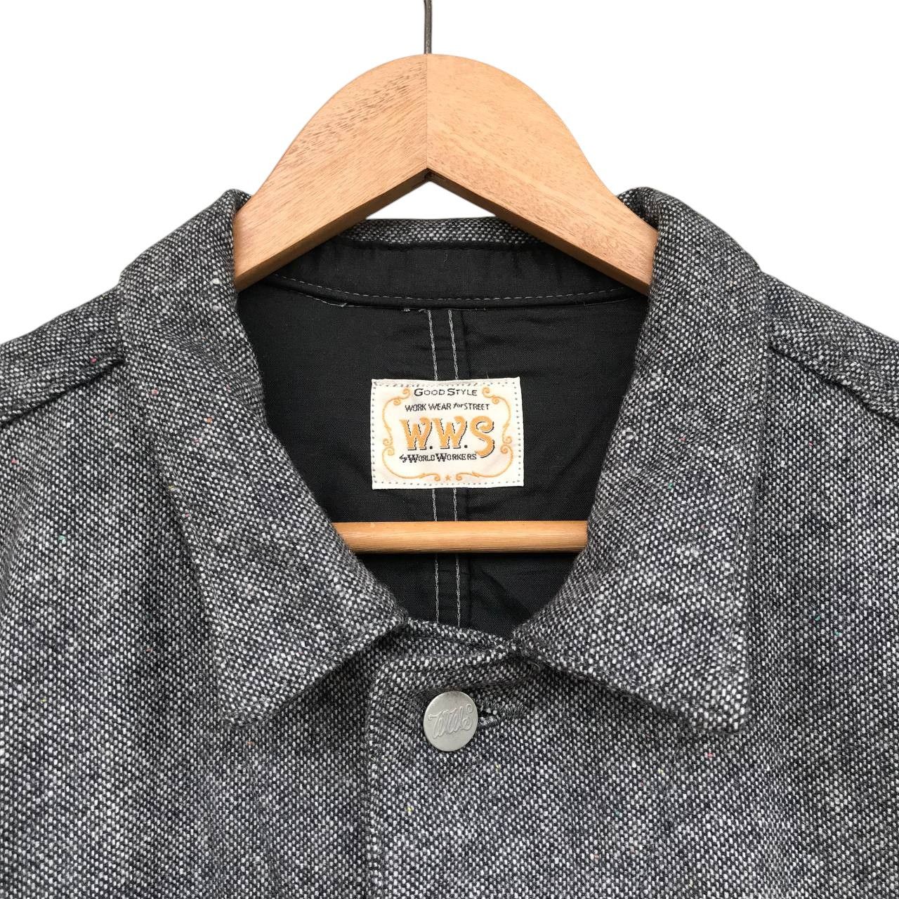 Big John VINTAGE BIGJOHN WORKWEAR FOR STREET LONGJACKET DENIM Size US L / EU 52-54 / 3 - 11 Thumbnail