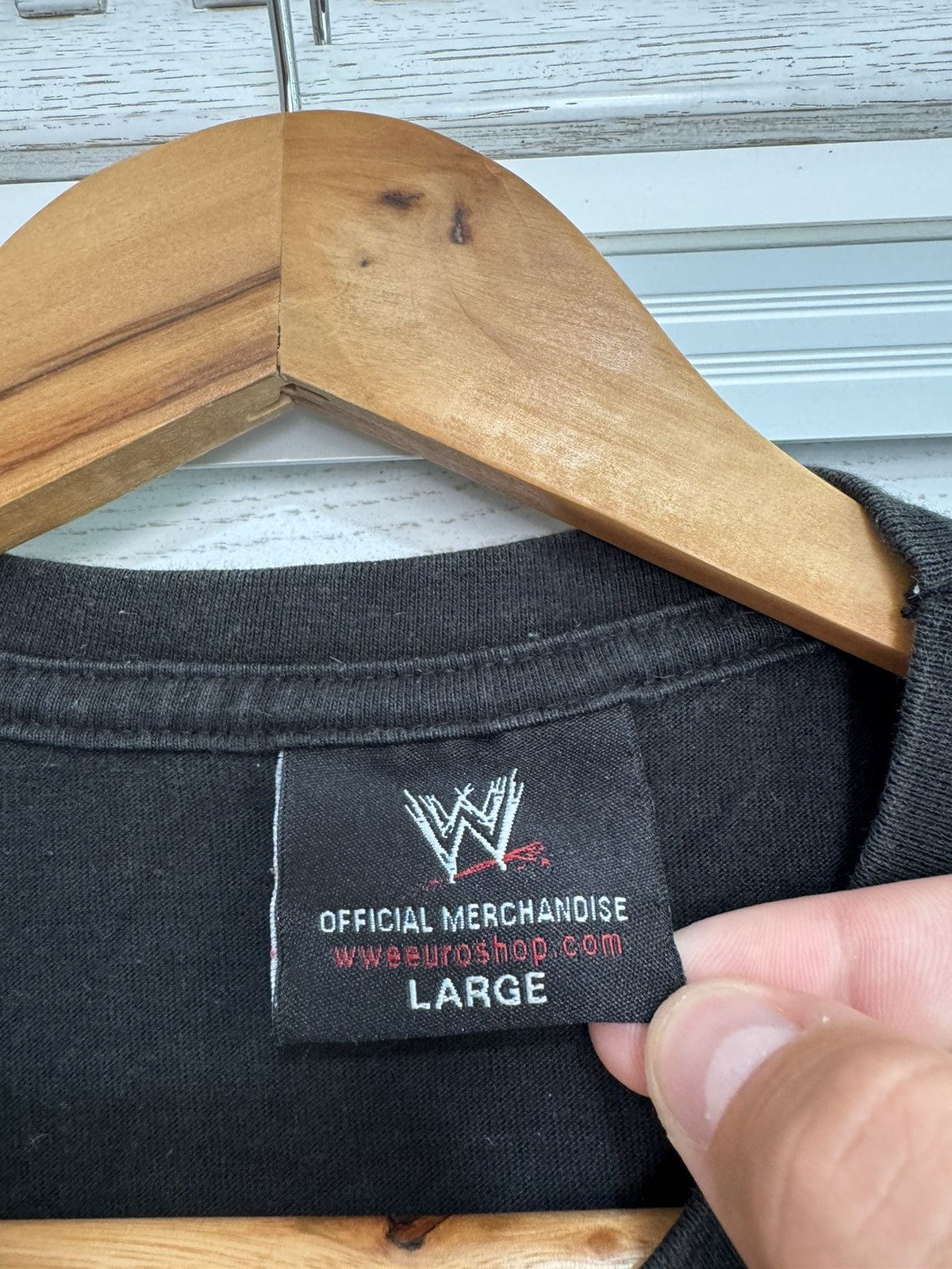 Vintage × WWE × WWF Vintage Triple H 2004 Wrestlemania T-shirt Size US L / EU 52-54 / 3 - 9 Thumbnail