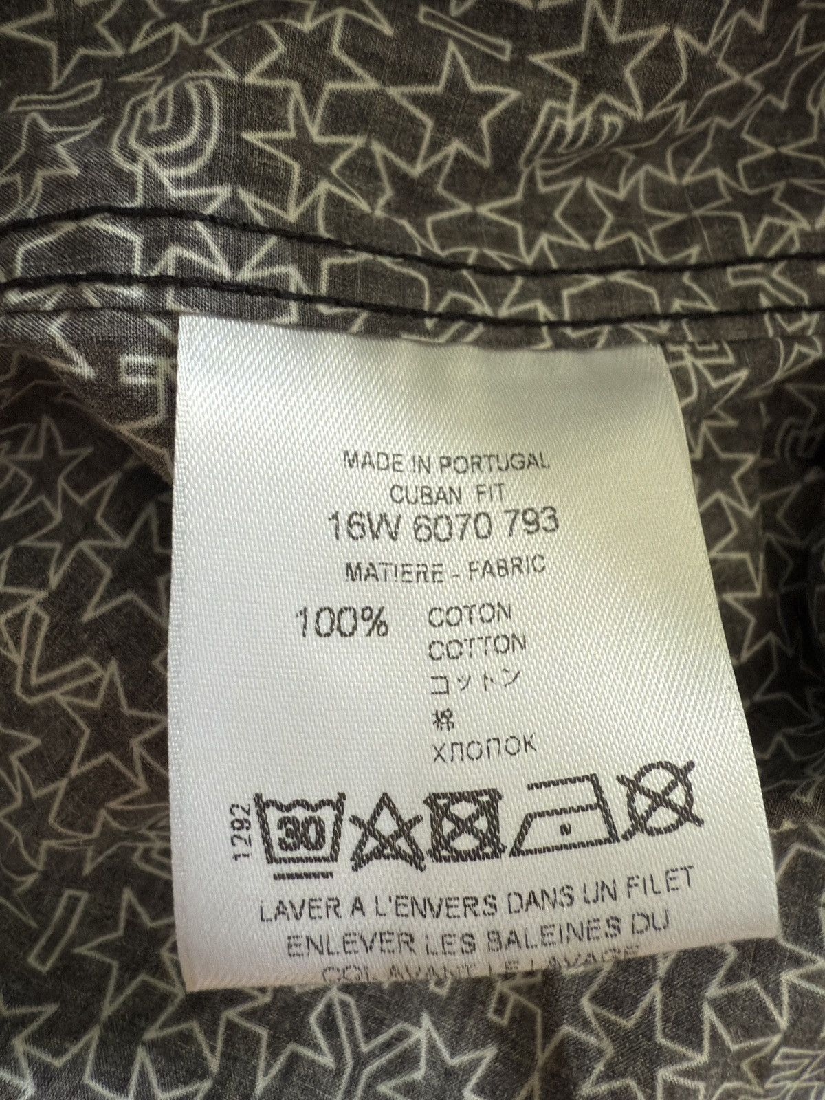 Givenchy Givenchy Star Logo Print Shirt Size US M / EU 48-50 / 2 - 6 Thumbnail