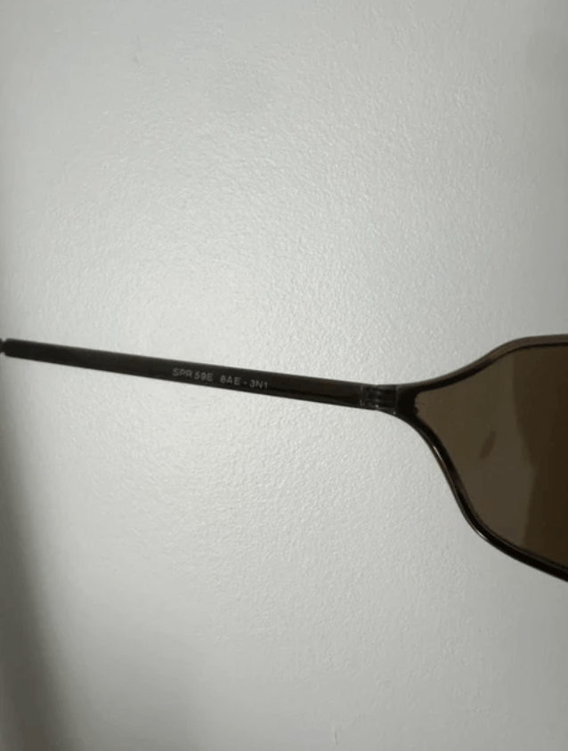 Prada PRADA Sunglasses Wrap Shield Mask Symbole Sport Red Tab Size ONE SIZE - 5 Thumbnail