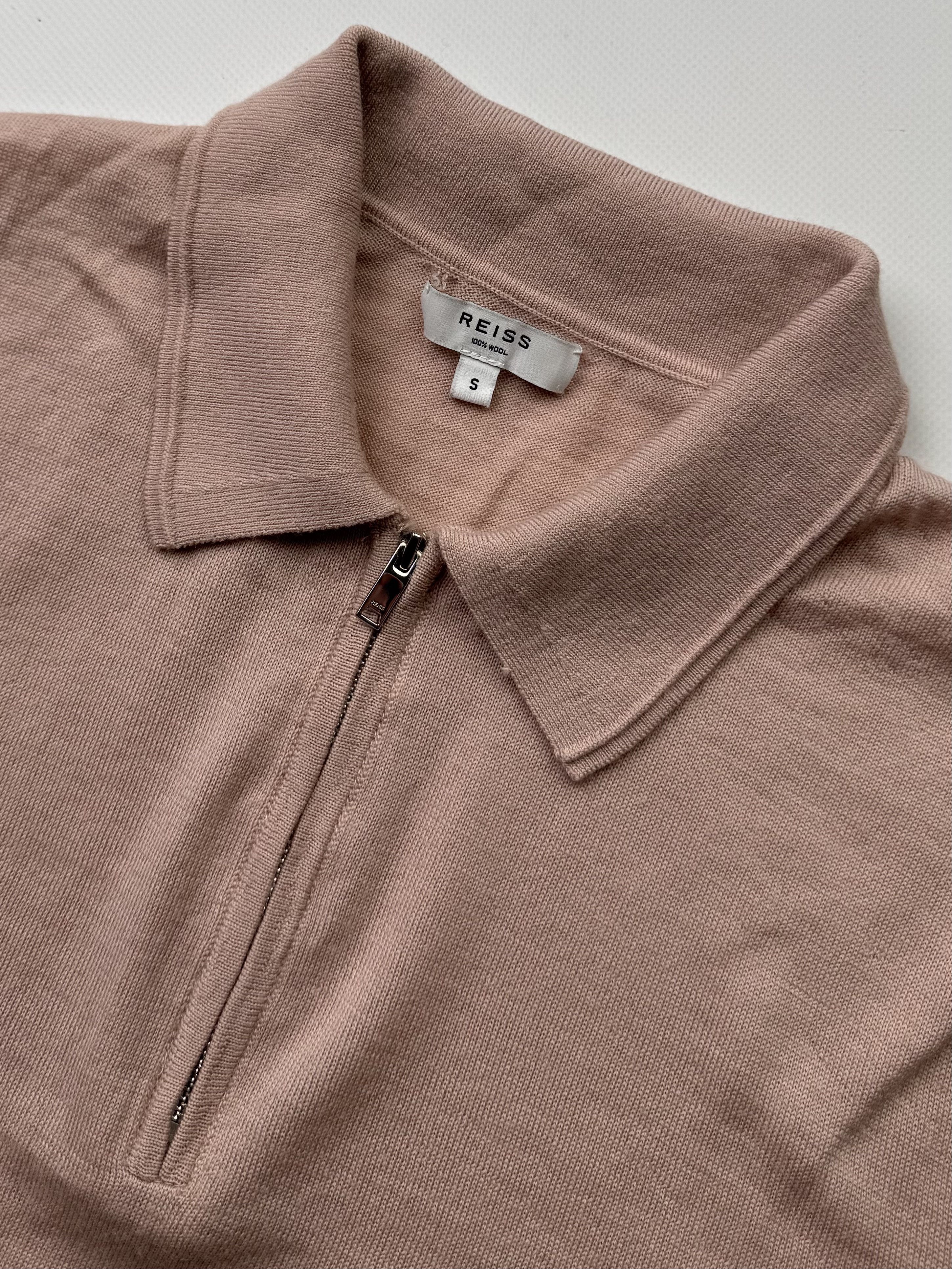 Reiss Reiss Wool Polo T-Shirt (145) Size US S / EU 44-46 / 1 - 5 Thumbnail