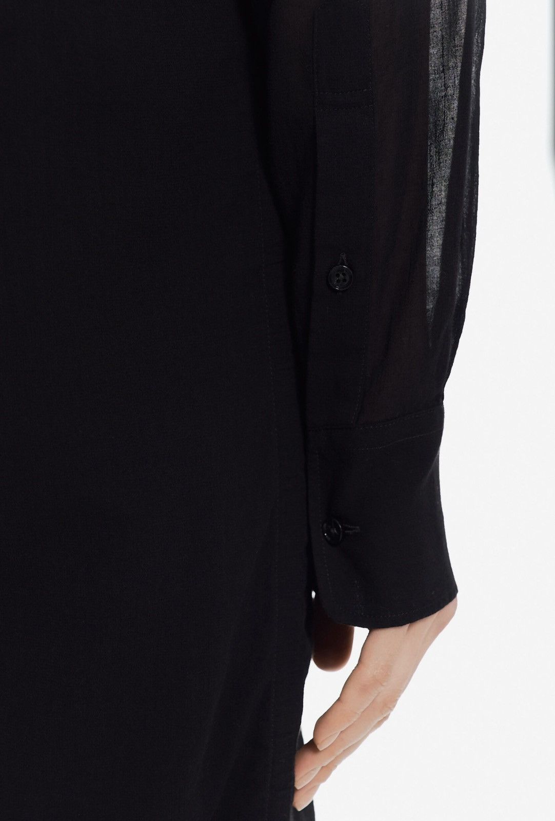 Ann Demeulemeester Last Ann Demeulemeester Cotton Long Shirt Size S / US 4 / IT 40 - 3 Thumbnail