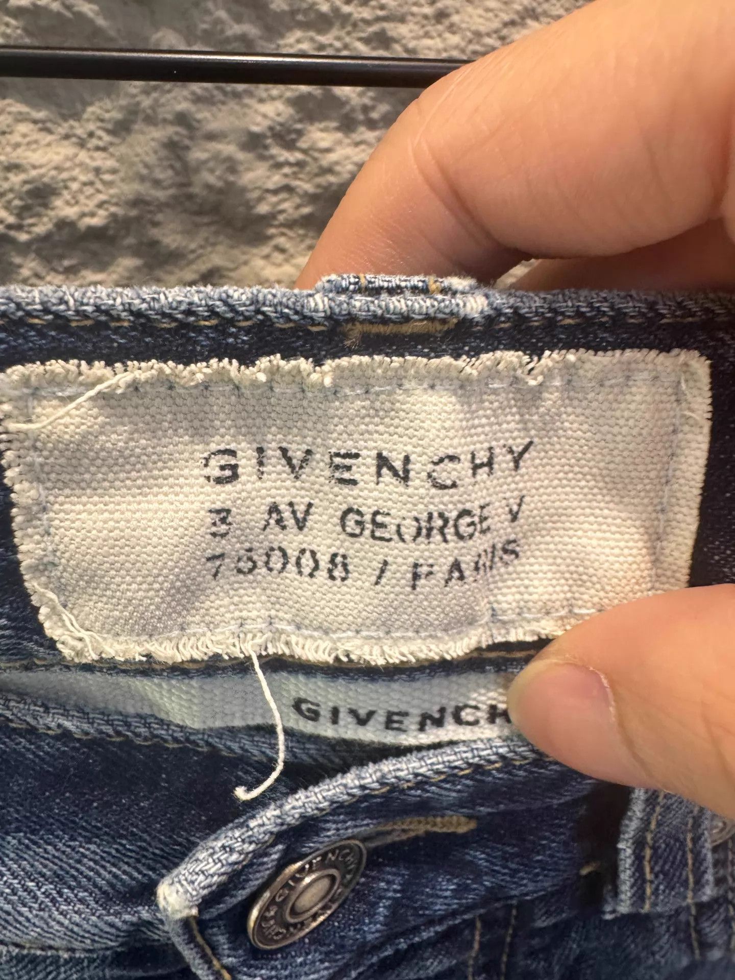 Givenchy GIVENCHY Classic Fit Jeans 32 Size 24" / US 00 / IT 34 - 2 Thumbnail