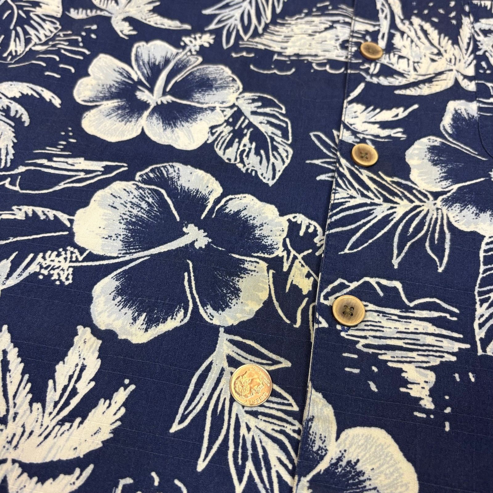 Ocean Pacific Vintage OP Ocean Pacific Hawaiian Button Up Shirt Men's XL Size US XL / EU 56 / 4 - 7 Thumbnail