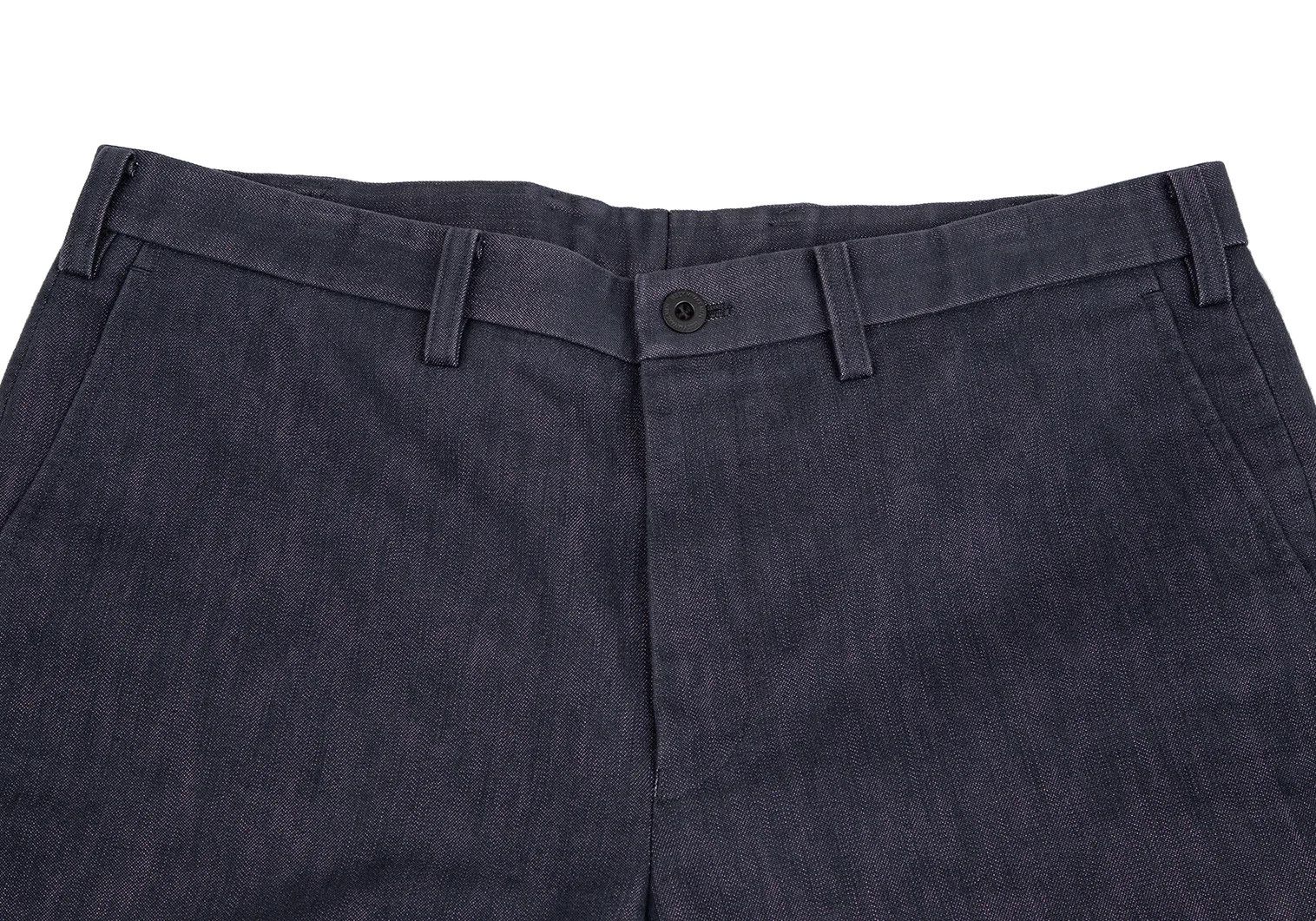 Issey Miyake Denim Tapered Pants in Indigo with Damage on Waistband Size US 36 / EU 52 - 2 Thumbnail