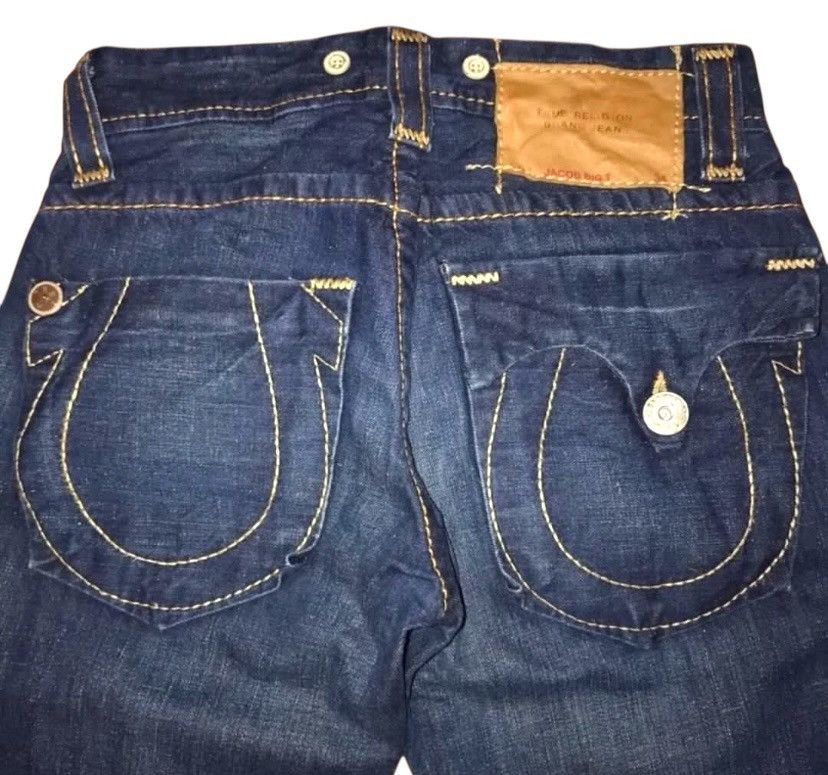 True Religion × Vintage Vintage True Religion Jacob Big T Jeans Size US 31 - 2 Thumbnail