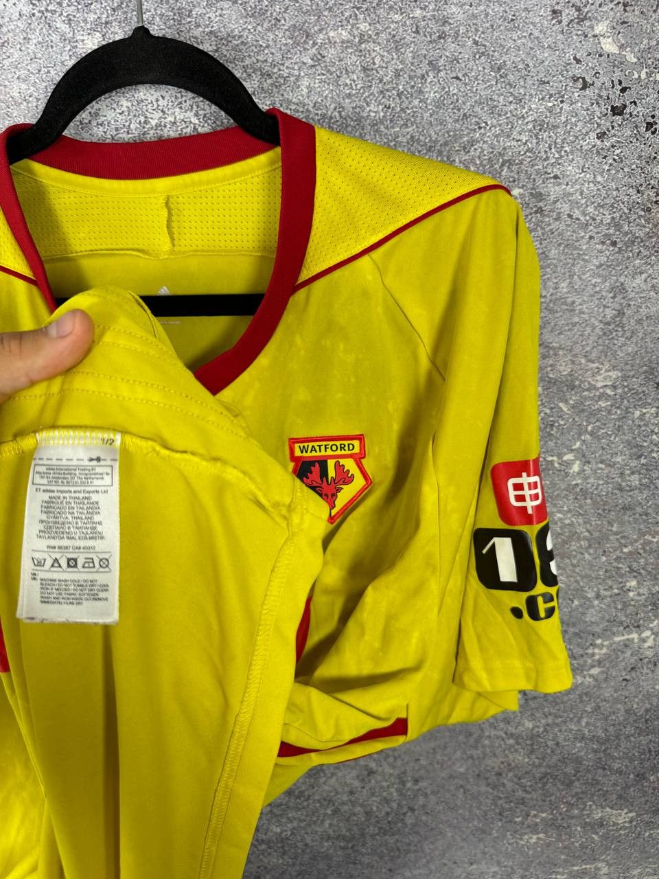 Adidas Vintage Watford FC 2017/18 Adidas Soccer Jersey Size US XXL / EU 58 / 5 - 14 Thumbnail