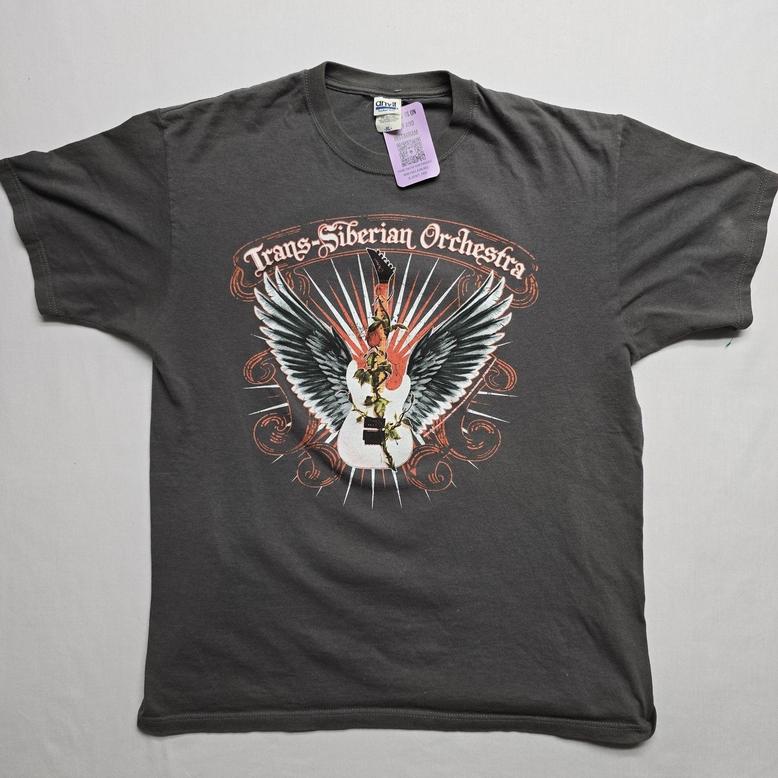 Anvil Trans Siberian Orchestra Shirt Mens XL Winter Tour 2009 2010 Size US XL / EU 56 / 4 - 1 Thumbnail