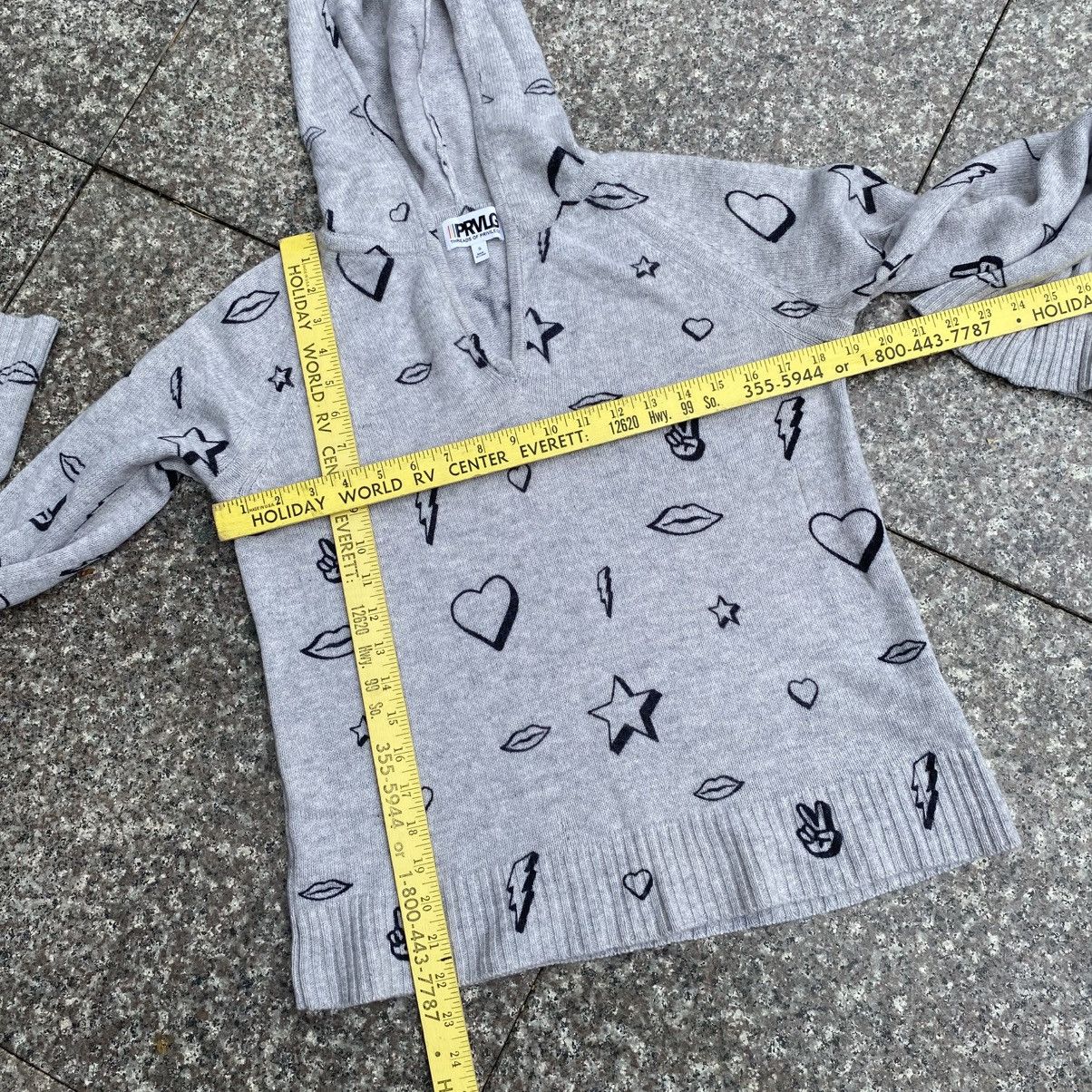 Other Prvlg threads of privilege cashmere hoodie sweater Size S / US 4 / IT 40 - 3 Thumbnail