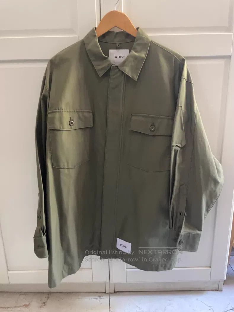 Wtaps Wtaps Shirt Jacket Military Green Size US M / EU 48-50 / 2 - 2 Thumbnail