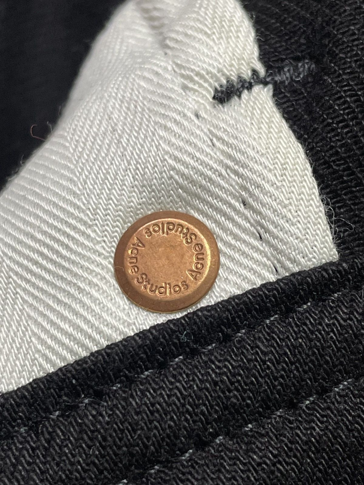 Acne Studios Acne Studios River Stay Black Jeans Never Worn Size 34 30 Size US 34 / EU 50 - 8 Thumbnail