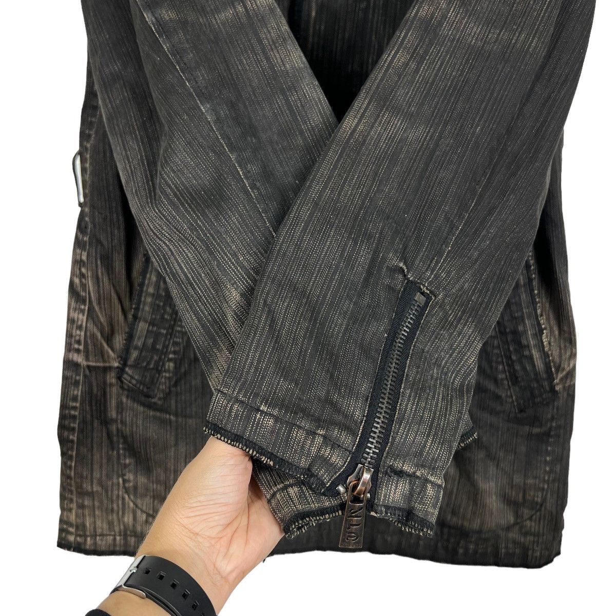 If Six Was Nine × In The Attic × Le Grande Bleu (L.G.B.) 🔥 IN THE ATTIC DYED DENIM JACKET Size US M / EU 48-50 / 2 - 13 Thumbnail