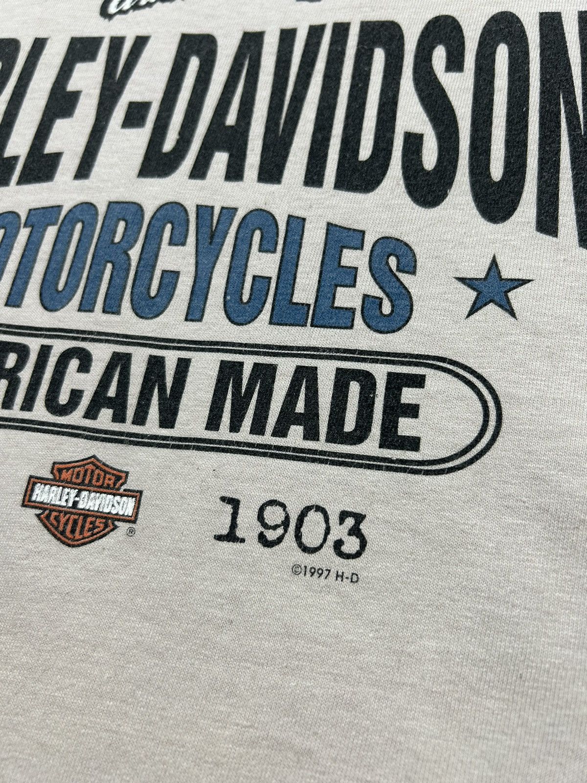 Harley Davidson RARE! Vintage 1997 Harley Davidson Daytona USA T-Shirt Size US XL / EU 56 / 4 - 6 Thumbnail