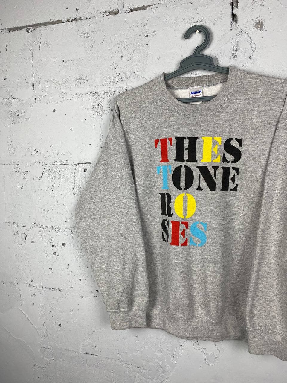 Band Tees × Vintage Vintage Rare The Stone Roses Be Adored Sweatshirt Oasis Blur Size US L / EU 52-54 / 3 - 2 Thumbnail