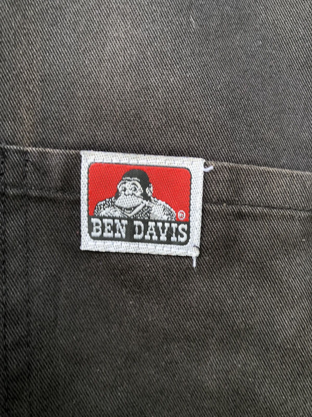 Ben Davis Vintage Baggy Ben Davis Double Pocket Half Zipper Work Shirt Size US XXL / EU 58 / 5 - 8 Thumbnail