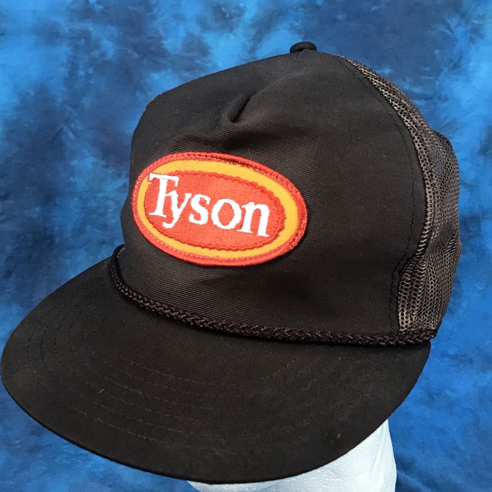 Vintage VINTAGE TYSON CHICKEN TRUCKER HAT Adjustable Brown 90s USA Mens Size ONE SIZE - 4 Thumbnail