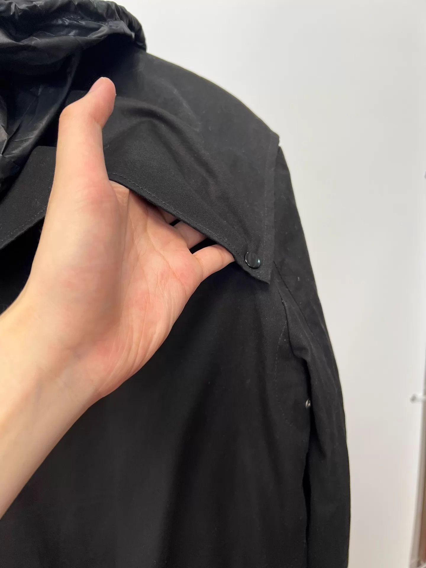 Saint Laurent Paris Saint Laurent Removable Collar M65-Inspired Jacket (Size 46) Size US S / EU 44-46 / 1 - 6 Thumbnail