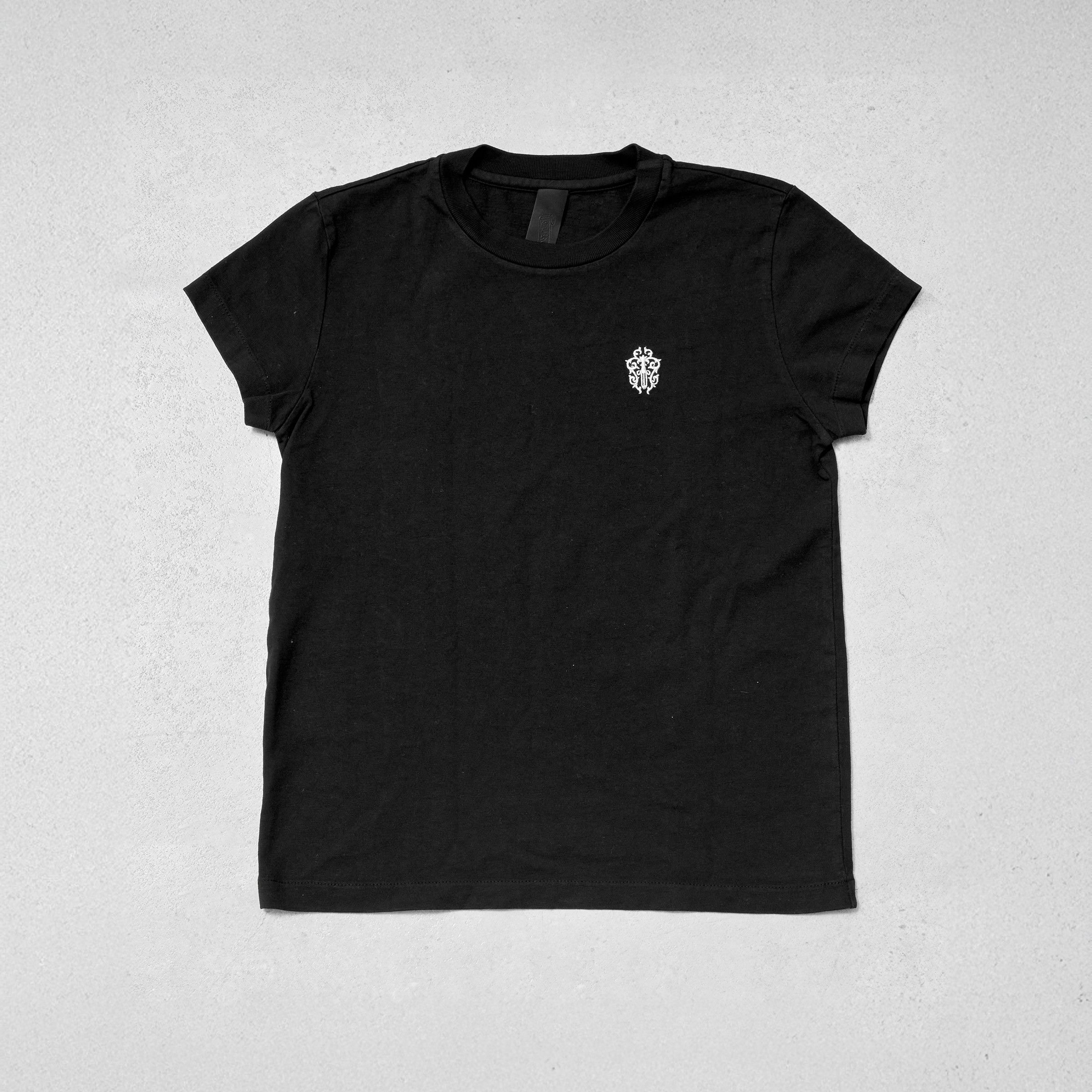 Chrome Hearts CHROME HEARTS LIGHT WORK HAIRY DAGGER T Shirt Black Size S / US 4 / IT 40 - 1 Thumbnail