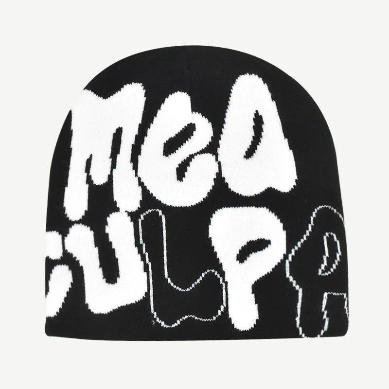 Japanese Brand Graphic Beanies Y2k Size ONE SIZE - 2 Thumbnail